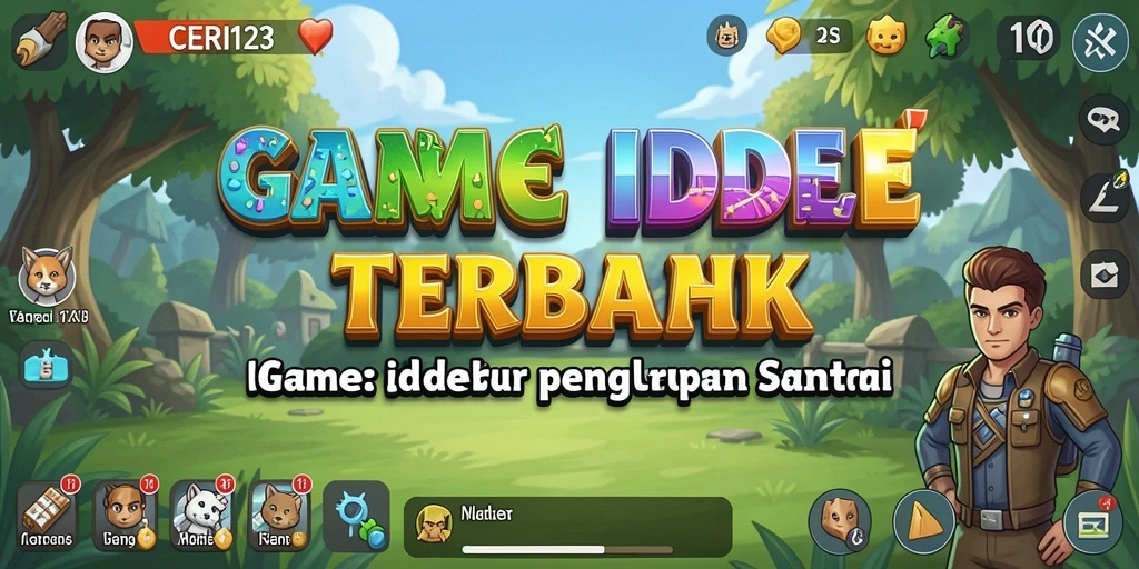 Tangkapan layar menunjukkan gameplay santai dan menarik dari CERI123.