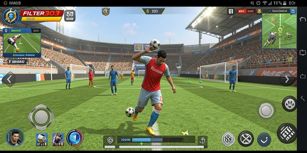 Tampilan gameplay FILTER303 yang seru dan kompetitif.