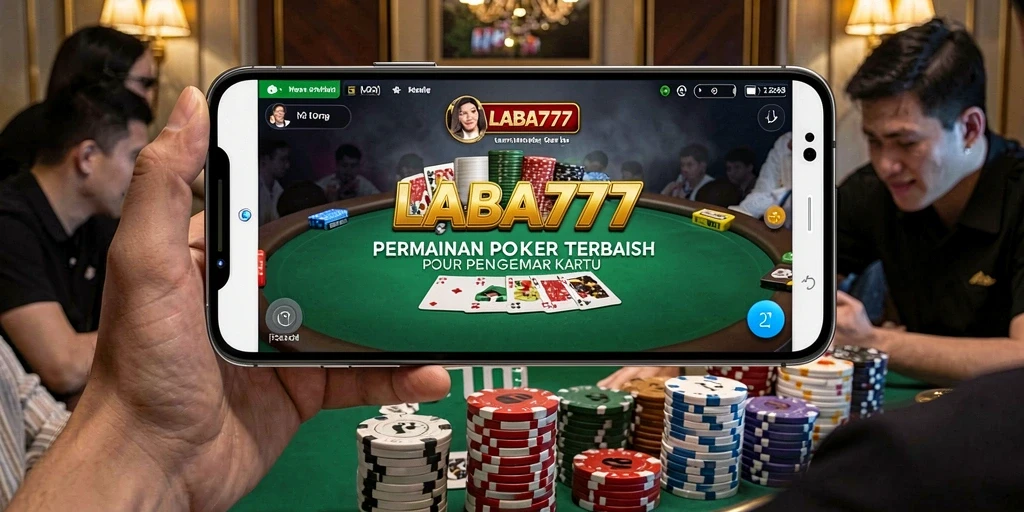 Tampilan gameplay seru dari permainan Poker di LABA777.