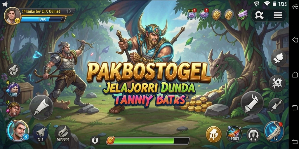 Tangkapan layar utama PAKBOSTOGEL menampilkan gameplay yang mengasyikkan di dunia terbuka.