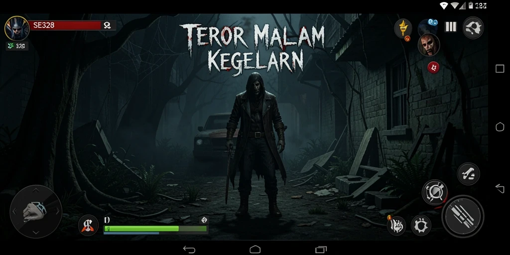 Gameplay menegangkan di SE328 dengan suasana Horror yang mencekam.