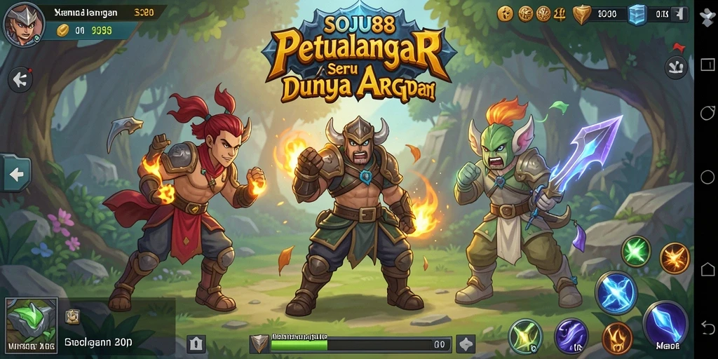 Tangkapan layar gameplay ARPG yang mendebarkan di SOJU88.