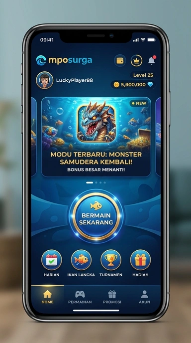 Screenshot proses pengunduhan aplikasi di mposurga yang cepat.
